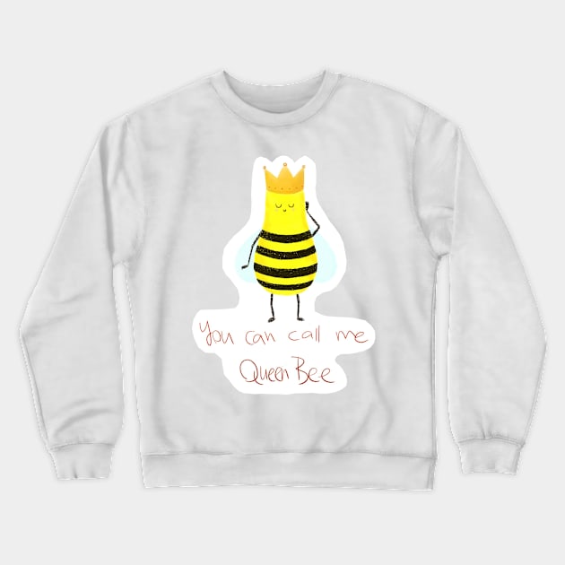 Queen Bee Crewneck Sweatshirt by PianoElly
